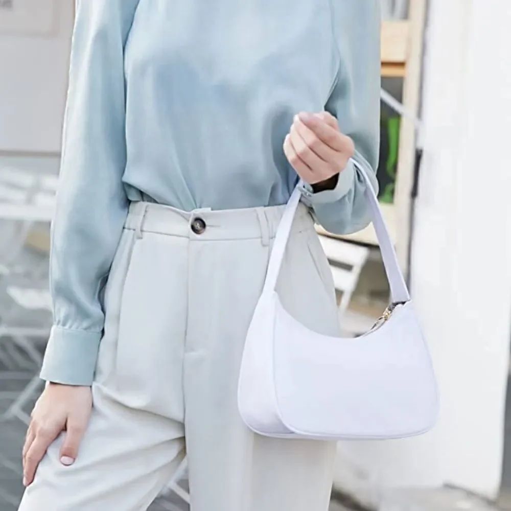 White Shoulder Bag - Picture 1 of 4
